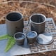 thumbnail image 5 of de 5 piezas de té de Taza colador Taza de té de doble pared Taza de té portátil para cocina Salida Viajes Camping al DYNWAVEMX Taza de titanio, 5 of 8