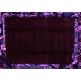 thumbnail image 1 of Ahgly Company Indoor Rectangle Abstract Purple Modern Area Rugs, 3' x 5', 1 of 4