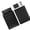 13 to 14 inches, variant on Leather Laptop Stand Case Integrated Phone Charging For Charging and Reducing Neck Strain