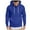 Blue, variant on felwors Men's Hoodies Sweatshirts Casual Fleece Pullover Hoodie Pocket Purple for Size M