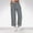Gray Pants for Women, variant on Limited Time Deal kttectoa Women's Pants Women Plus Size Wide Leg Pants Solid Color Elastic Waist Ankle Trousers with Pockets Lightweight Casual Pants Loose Trousers Women Lounge Pants