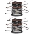 thumbnail image 2 of 2 Set Leather Bracelet Vintage Wrap Adjustable Braided Wrist Hand-Made Craft Decorations, 2 of 8