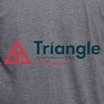 thumbnail image 3 of CafePress - Triangle Education Foundation Tagline T Shirt - Mens Tri-blend T-Shirt, 3 of 4