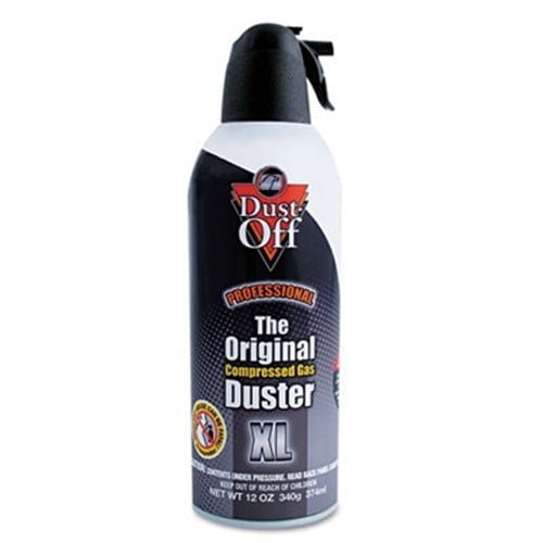 Dust-Off Disposable Compressed Gas Duster, 12 oz Can - FALDPSXL12