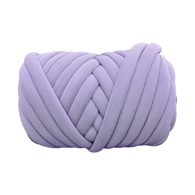 GUOOL Chunky Yarn 500G Braided Knot Bulky Chunky Yarn for Macrame Handbag Pillow Light Light