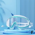 thumbnail image 1 of Silicone Swimming Goggles with Integrated Earplugs - Waterproof & Anti-Fog - Adult Large Frame Design - High-Definition Vision - 1 pc, 1 of 1