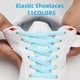 thumbnail image 2 of Cordones elásticos para zapatillas de deporte, 7 mm de ancho, banda de goma para zapatos, calzado deportivo para hombres y mujeres, 120 cm, accesorios para cordones de zapatos elásticos, 2 of 5