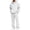 Light Gray, variant on Men’s Sweatsuit Set Long Sleeve Pullover Breathable Matching Sweat Outfit Baggy Sweatpants and Hoodie Matching Set Ribbed Cuffs Jogging Running