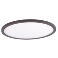 thumbnail image 1 of Maxim 57736WTBZ 15 in. Wafer LED 3000k Encastré Plafonnier & 44; Bronze, 1 of 1
