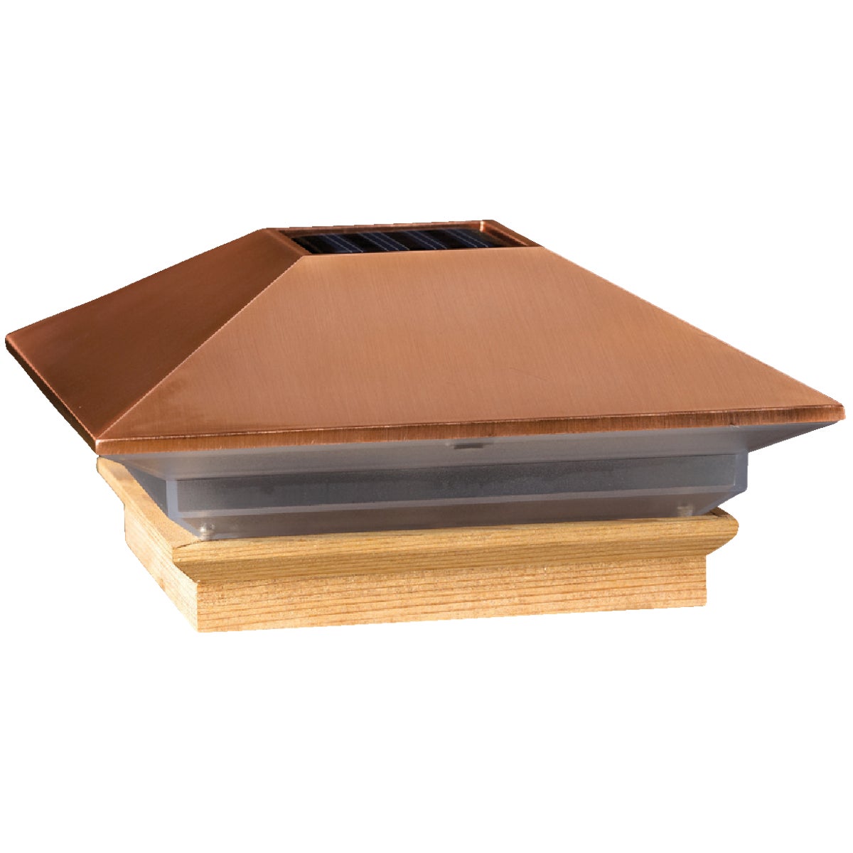 Deckorators High Point 4 In. x 4 In. Solar Post Cap 142433