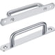 thumbnail image 1 of Tirador de puerta Grange con 2 piezas, tirador de puerta corredera con chapa de acero inoxidable para la cabina esquí esquí Gafas de esquí, 1 of 5