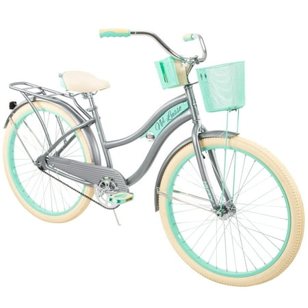 huffy bike cruiser nel lusso gray classic frame perfect bicycle womens walmart outdoors sports dialog displays option button additional opens