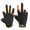 Orange, variant on comerut 1 Pair Fishing Gloves Anti-Slip Breathable Two Finger Cut Rough Palm Great Friction Hands Protection Contrast Color Touch Screen Outdoor Sports Fitness Gloves Fishing Accessories