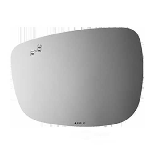 Burco Side View Mirror Replacement Glass - Clear Glass - 4698BC