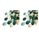 thumbnail image 3 of Pétalos de rosa Naiovety 400 unids/set poliéster verde oscuro colores variados, 3 of 6