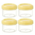 thumbnail image 1 of SUTENGDA Contenant pour Vinaigrette - Petits Contenants de 35 ml avec Couvercles, Contenants à Condiments Étanches, Contenants à Sauce en Plastique Réutilisables, Empilables, Ensemble de Petites Coupelles pour Sauce Trempette Sans BPA (4, 1 of 8
