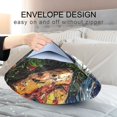 thumbnail image 4 of Yayeee Pillowcase Standard Size Set of 2 Satin Wrinkle Resistant Pillow Case, Starry Pizza, 4 of 8
