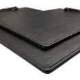 thumbnail image 6 of Yoetaun Clipboard Folder PU Leather File Paper Clip Board Writting Pad Folder Document Stationery PU Clipboard Padfolio Clip Black, 6 of 8
