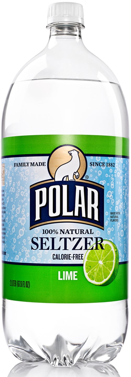 Polar Seltzer Water, Lime, 67.6 Fl Oz
