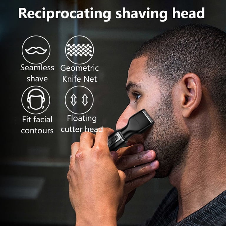 4 In 1 Nose Hair Trimmer Eyebrow Sideburn Beard Shaver for Men