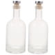thumbnail image 3 of Botella de vodka, licor, vino, whisky, vidrio transparente espesado, 375 ml (2 unidades), 3 of 6
