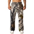 thumbnail image 2 of Men's Baggy Jogger Sweatpants with Pockets Elastic Waist Casual Camo Running Workout Gym Pants, 2 of 3