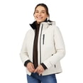 thumbnail image 2 of Free Country Women's FreeCycle® Thermo Super Softshell® II Jacket Oyster XL, 2 of 8