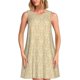 thumbnail image 1 of Balery Damask Beige Tan Brown Vestidos de verano para mujer con estampado: vestido holgado sin mangas, vestido playero informal y cómodo para días calurosos., 1 of 7