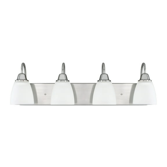 Capital Lighting 115141-337 Trenton 4 Light 30" Wide Bathroom Vanity Light - Nickel
