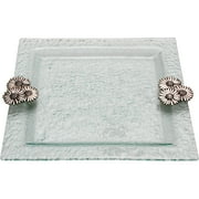 Thirstystone Glass Square Tray - Daisy