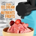 thumbnail image 6 of NutriChef NCIM30 - Frozen Dessert Maker - Electric Soft Serve & Sorbet Machine (Frozen Yogurt, Ice Cream, Sorbet), 6 of 7