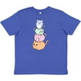 thumbnail image 3 of Inktastic Kawaii Kitten Stack Youth T-Shirt, 3 of 5