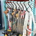 thumbnail image 3 of 6 Inch Large S Hooks, Heavy Duty Non-Slip Vinyl Coated Metal Hooks for Hanging, 3 of 5