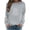 Gray, variant on Halloween Sweatshirts Women, Halloween Ghost Rhinestone Sweatshirt Long Sleeve Casual Top Army Green S-2XL