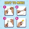 thumbnail image 3 of Kit para hacer diademas con diseño de mariquita morada, para niñas de 5 a 7 años, 3 of 9