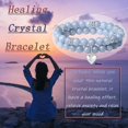 thumbnail image 6 of Monebena 2Pcs Heart Bracelet for Women 8mm Crystal Bracelets Gifts Healing Crystal Bracelets Love Charm Bracelet for Women Natural Stone Stretchable Jewelry Birthday Beaded Bracelet Gift for Women, 6 of 7