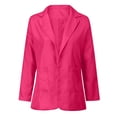 thumbnail image 4 of Puntoco Mujer Blazers Abrigo a prueba de viento Trench Coat Abrigos Otoño Primavera Abrigo Blusa Chaqueta Liquidación Puntoco Puntoco-2996, 4 of 6