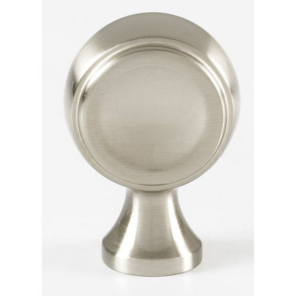 Alno A980-BARC Royale 7/8" Solid Brass Elegant Side Disc Cabinet Knob / Drawer Knob -