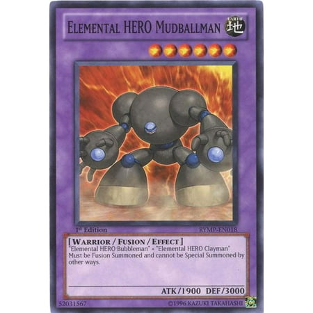 YuGiOh Ra Yellow Mega-Pack Elemental HERO Mudballman (Best Elemental Hero Cards)