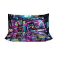 thumbnail image 4 of Ambulance Car Bedding Sets Twin Duvet Cover 3 Piece Cute Bed Set for Boys Girls Kid, 4 of 6