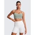 thumbnail image 2 of Sujetador deportivo CRZ YOGA Butterluxe para mujer, espalda en Y, verde, talla S, 2 of 5