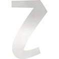 thumbnail image 1 of Acrylic Letter Z Bold, 1'' Tall Clear Small Acrylic Plastic Letter, Color Choices, Reception, 1 of 5