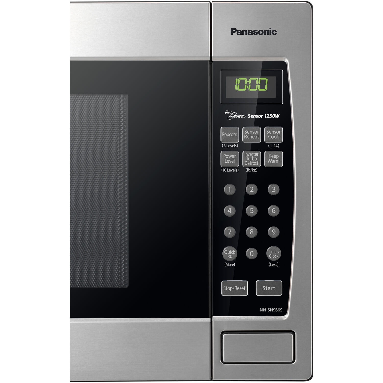 Panasonic Genius Sensor 2.2 Cu. Ft. 1250W Microwave Oven with Inverter  Technology