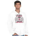thumbnail image 3 of Breast Cancer My Mom is an Angel Zip Up Hoodie Men's Women's Brisco Brands S, 3 of 6