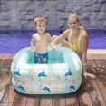 thumbnail image 2 of Piscina Hinchable Rectangular Para Niños, Material Pvc, Interior/Exterior, 110/135cm, 2 of 3