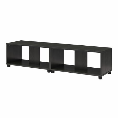 Mainstays Adjustable Side by Side or Stacking TV Stand for TVs up to 70 inches, Black Oak - missing parts
