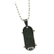 thumbnail image 5 of Orar Biblia Cruz Collar Cadena Acero Inoxidable Negro Skateboard Colgantes Sunnimix Skateboard Bible Necklace, 5 of 8
