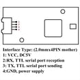 thumbnail image 2 of 4T3R 8m 60GHz HLK-LD6001 Module de Détection de Capteur de Mouvement Humain, 1 x Module de Capteur de Mouvement Humain, Vert, 2 of 7