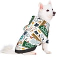thumbnail image 2 of Fotbe Back To School A Sudadera con Estampado para Perros Pequeños – Suéter con Capucha para Mascotas, Tela Suave de Forro Polar con Bolsillo-X-Large, 2 of 7