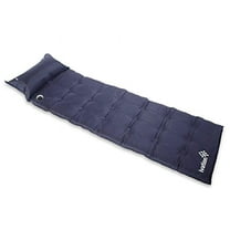 Ivation Self-Inflating Air Mattress & Pillow, Lightweight Sleeping Foam, Folds Compactly